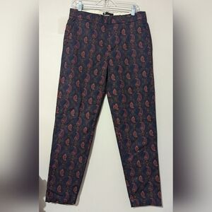 Le31 Pars Simons Paisley Pants Organic Cotton Size 30 EUC!